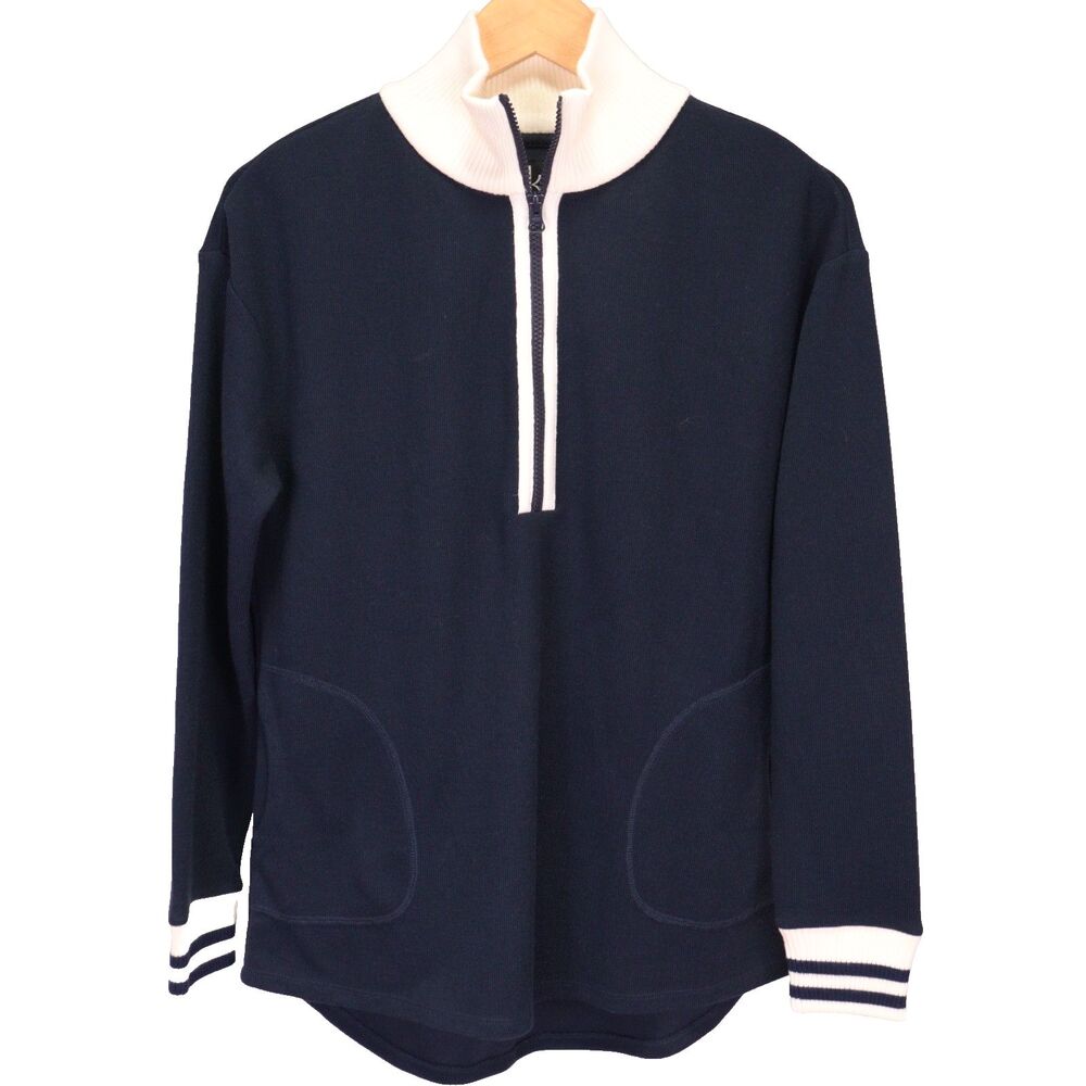 Krimson Klover Sweater Sz Medium Ceres Quarter Zip Pullover Sweater Ski Resort